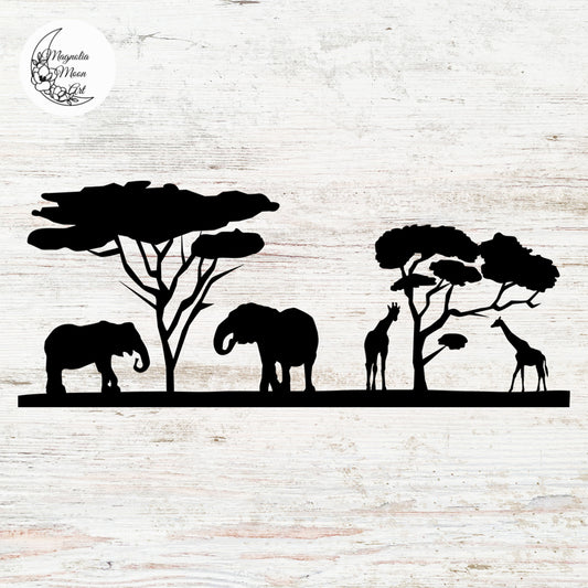 African Safari SVG