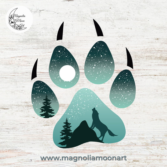 Wolf Paw PNG