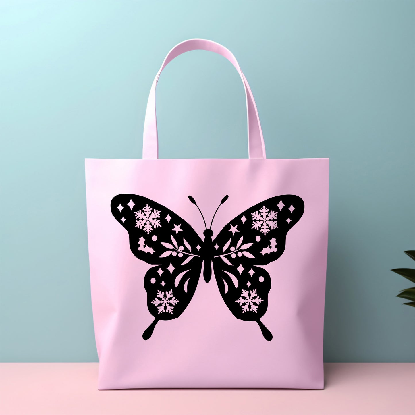 Snowflake Butterfly SVG