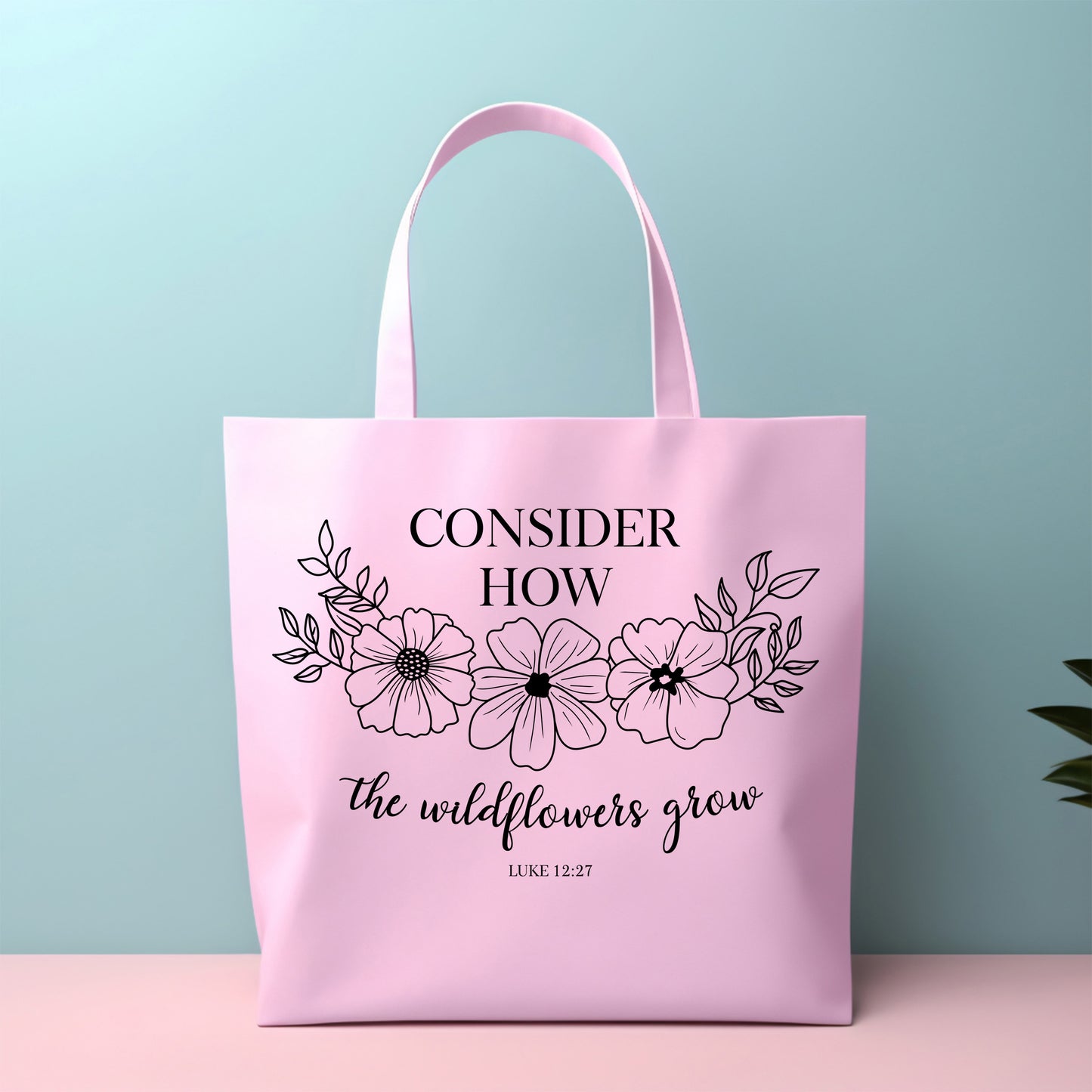 Consider How the Wildflowers Grow SVG