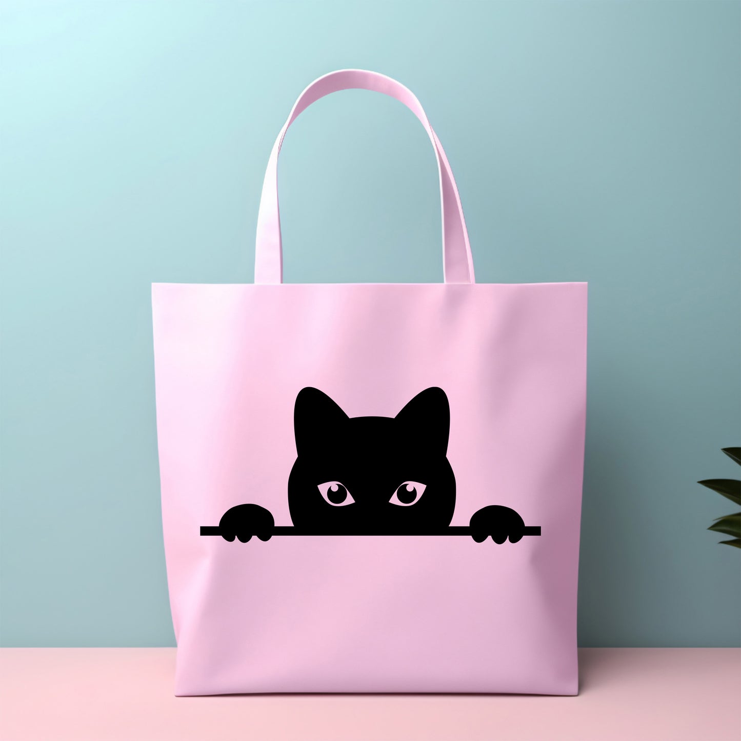 Black Cat Divider SVG