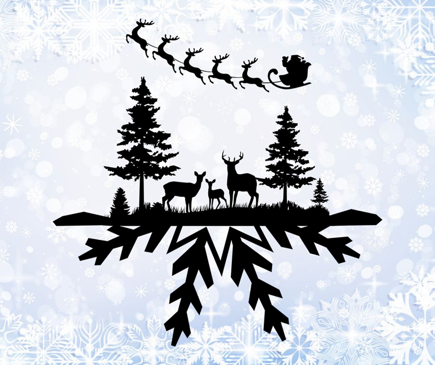 Christmas Snowflake SVG