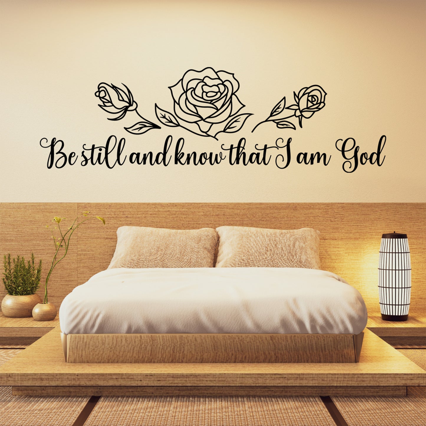 Be still and know that I am God SVG