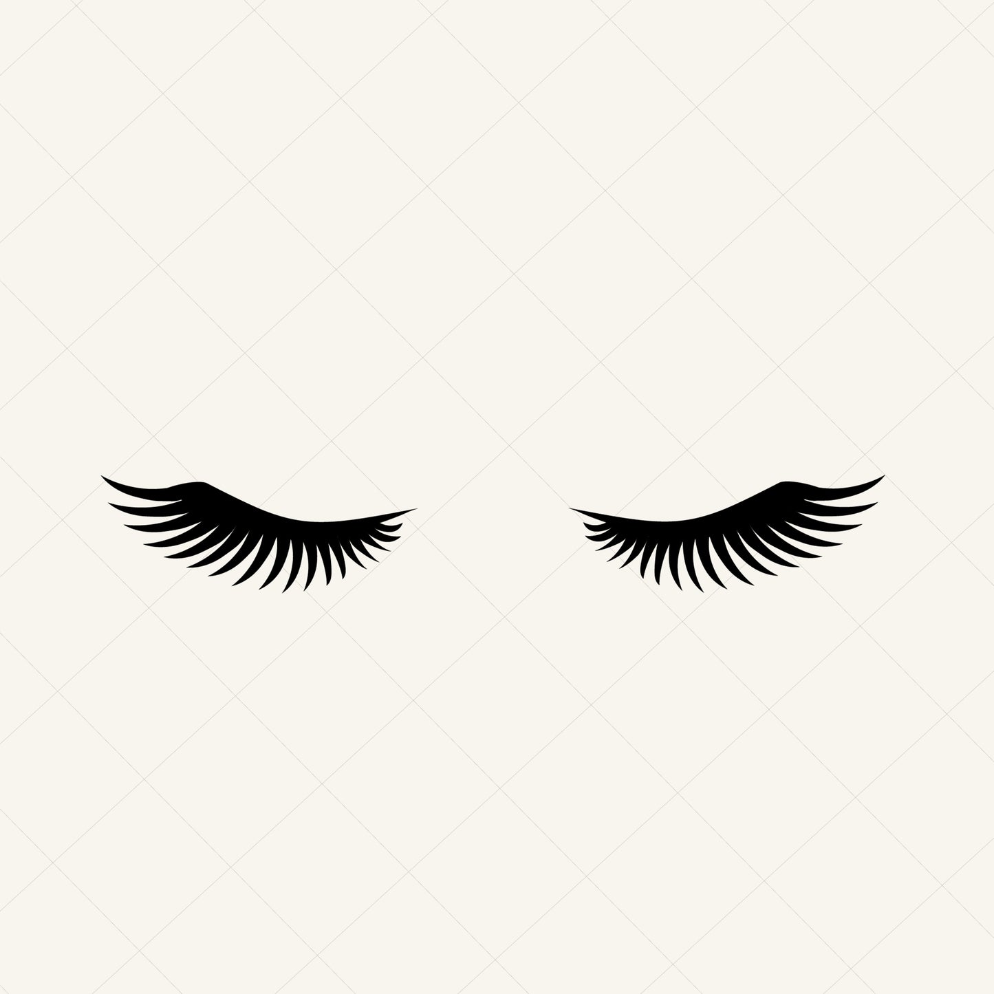 Long Lashes SVG