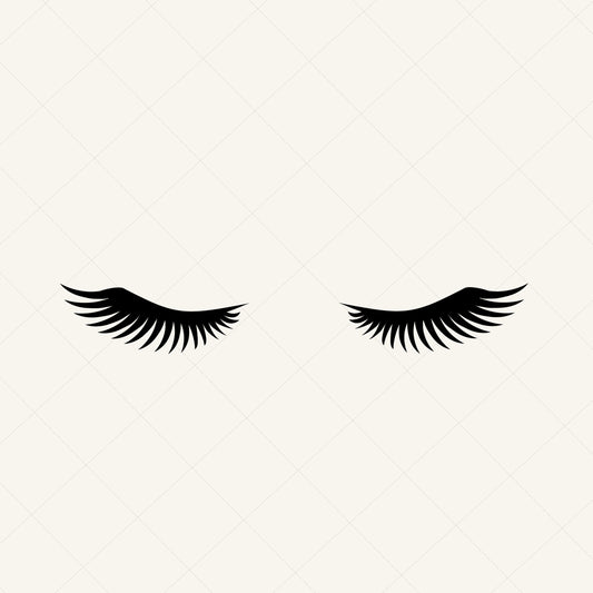 Long Lashes SVG