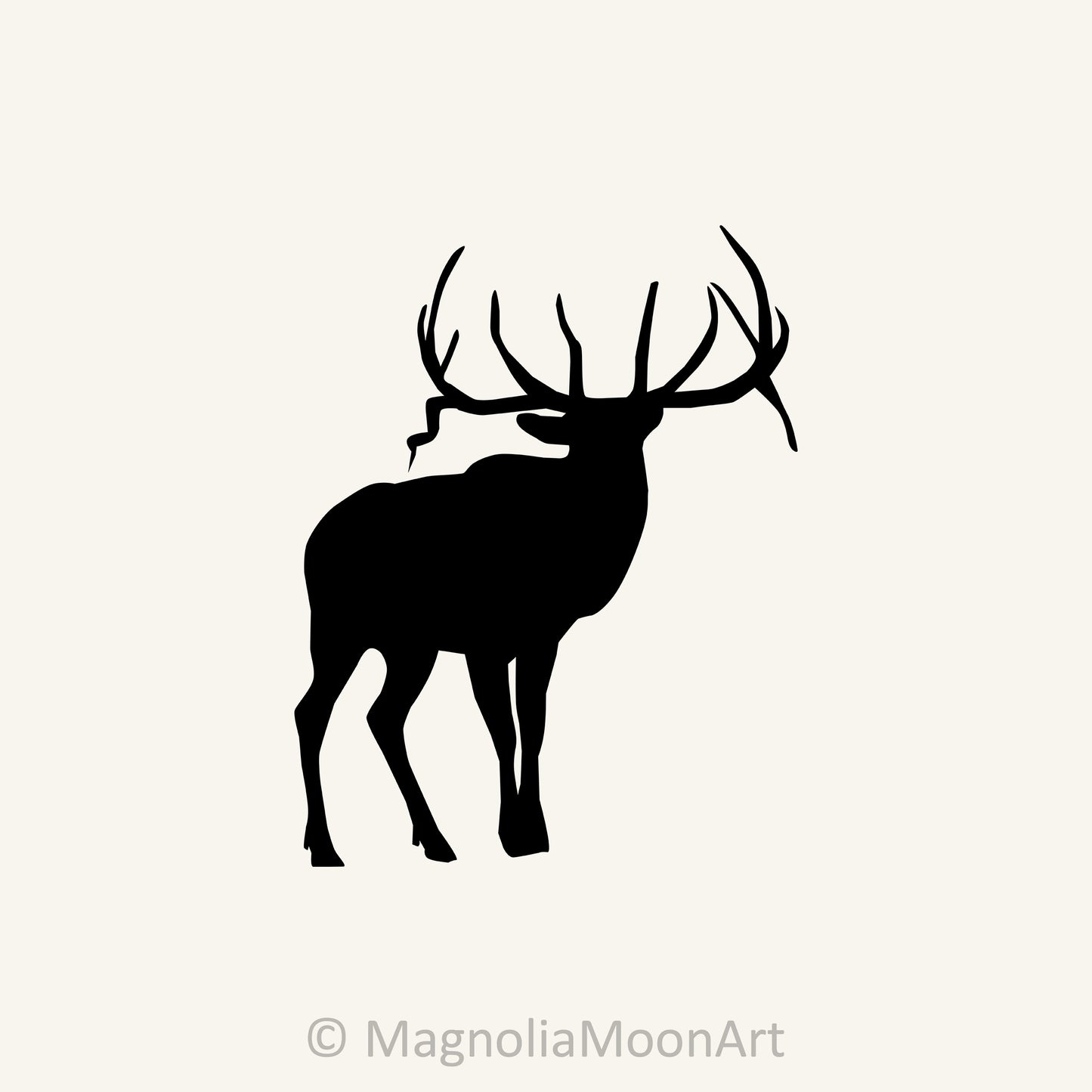 Elk Antlers SVG