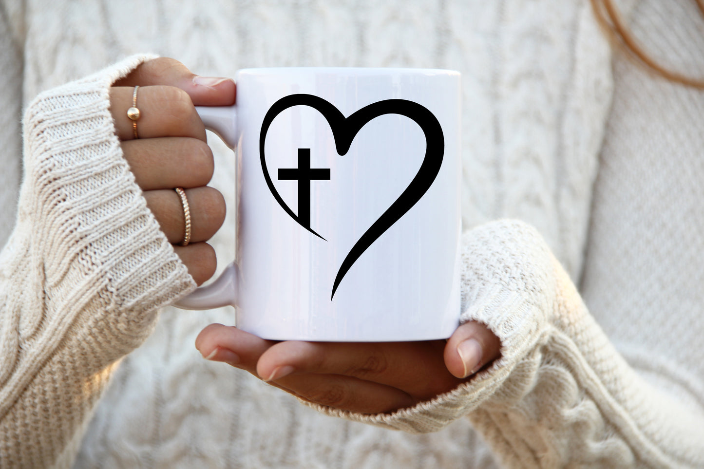 Heart Cross SVG