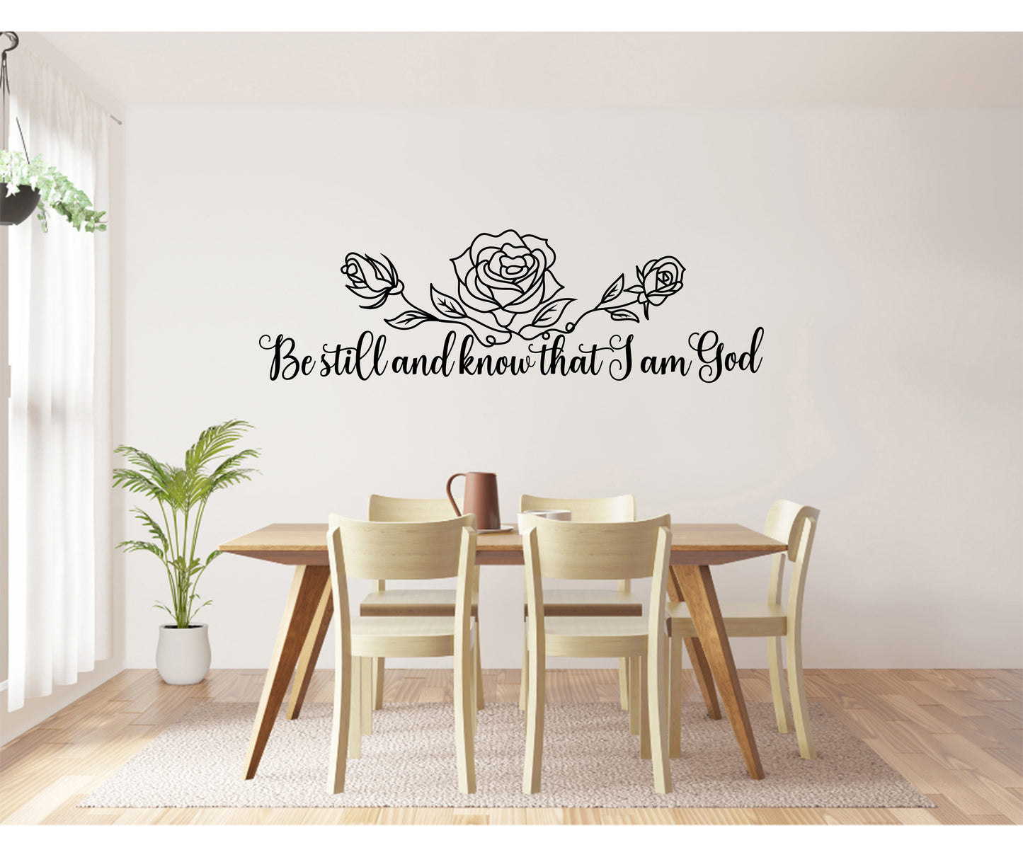 Be still and know that I am God SVG