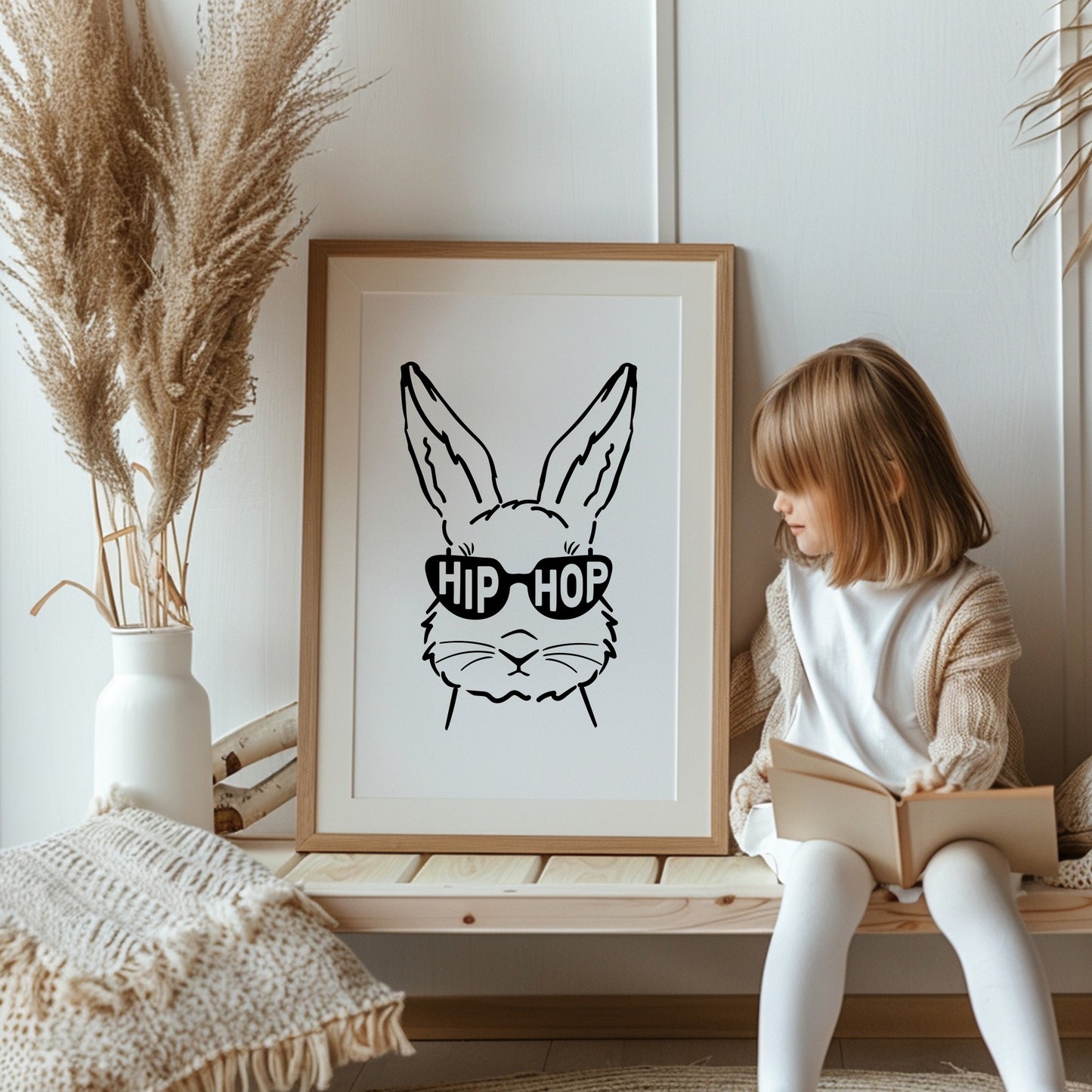 Hip Hop Bunny SVG