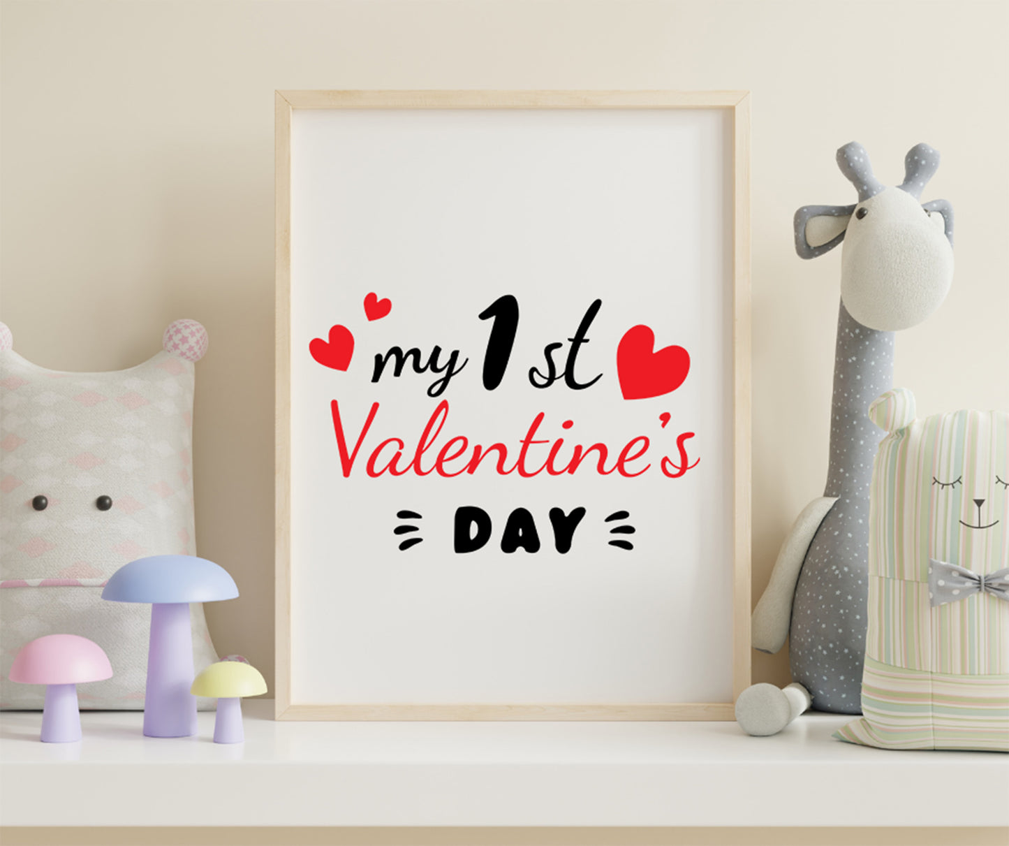 My First Valentine Day SVG