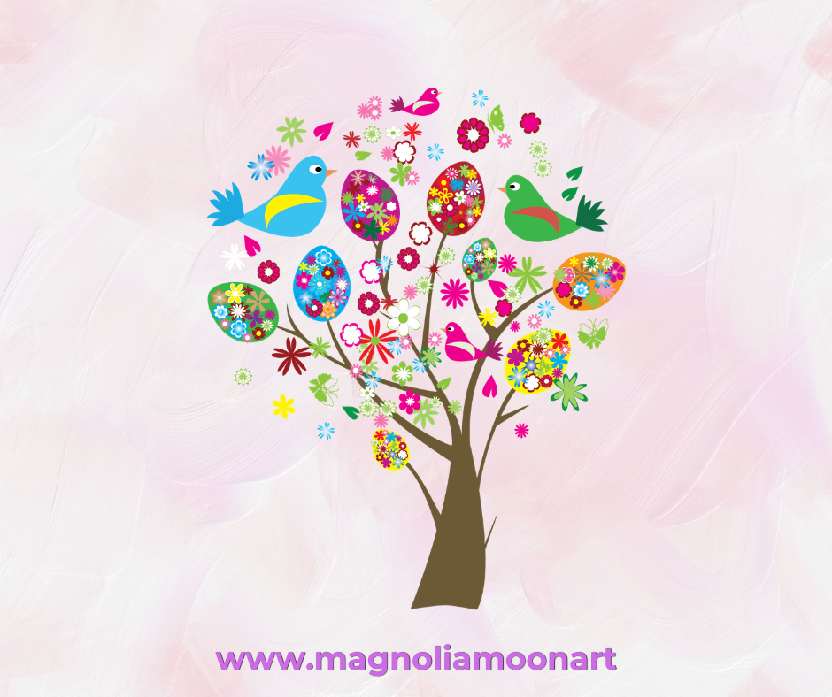 Easter tree PNG