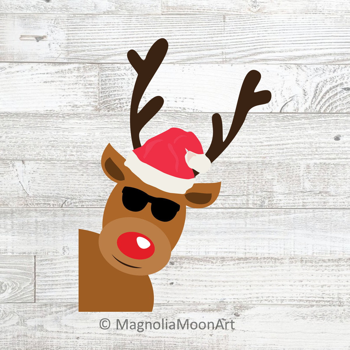 Rudolph Reindeer SVG