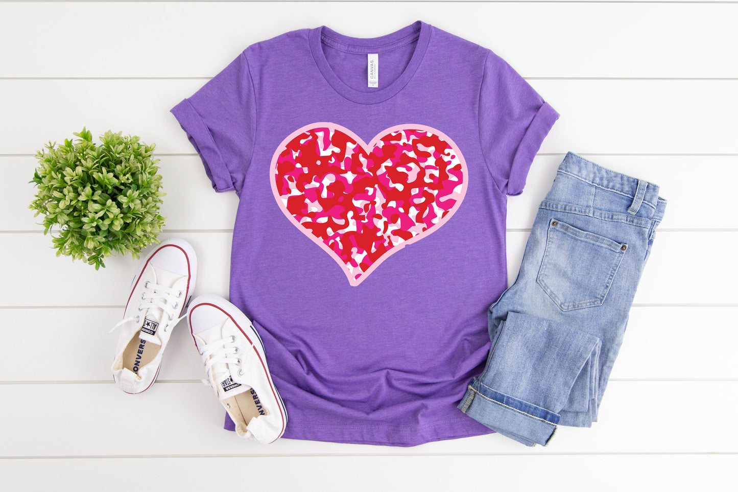 Camo Heart PNG