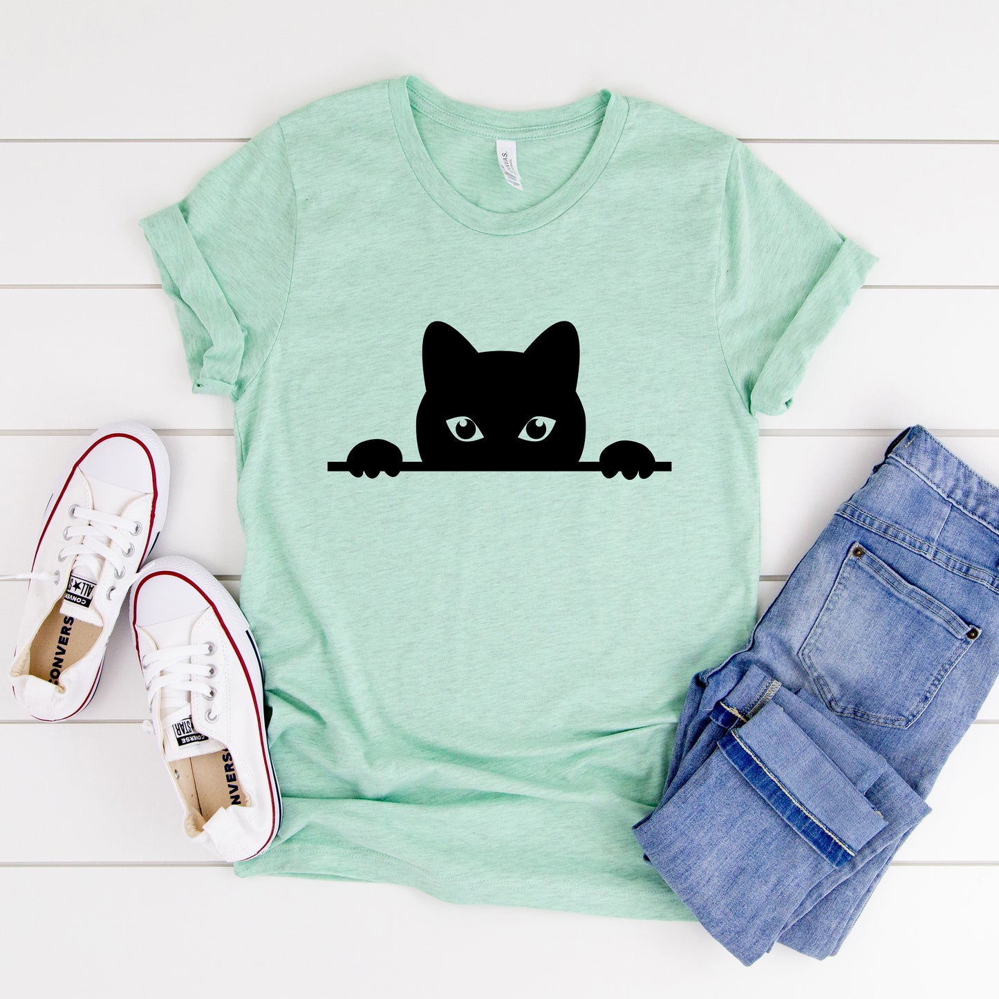 Black Cat Divider SVG