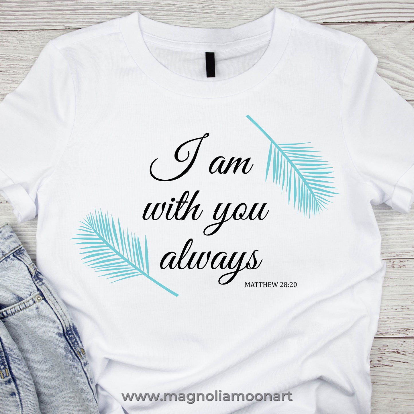 I Am With You Always SVG