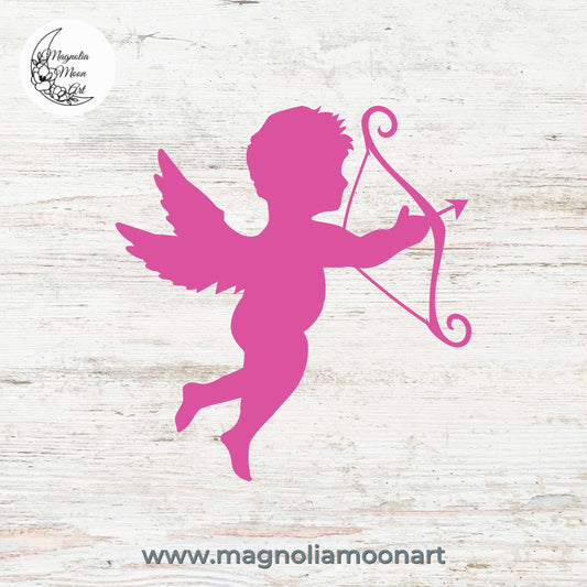 Cupid Silhouette SVG