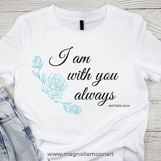 I Am With You Always SVG