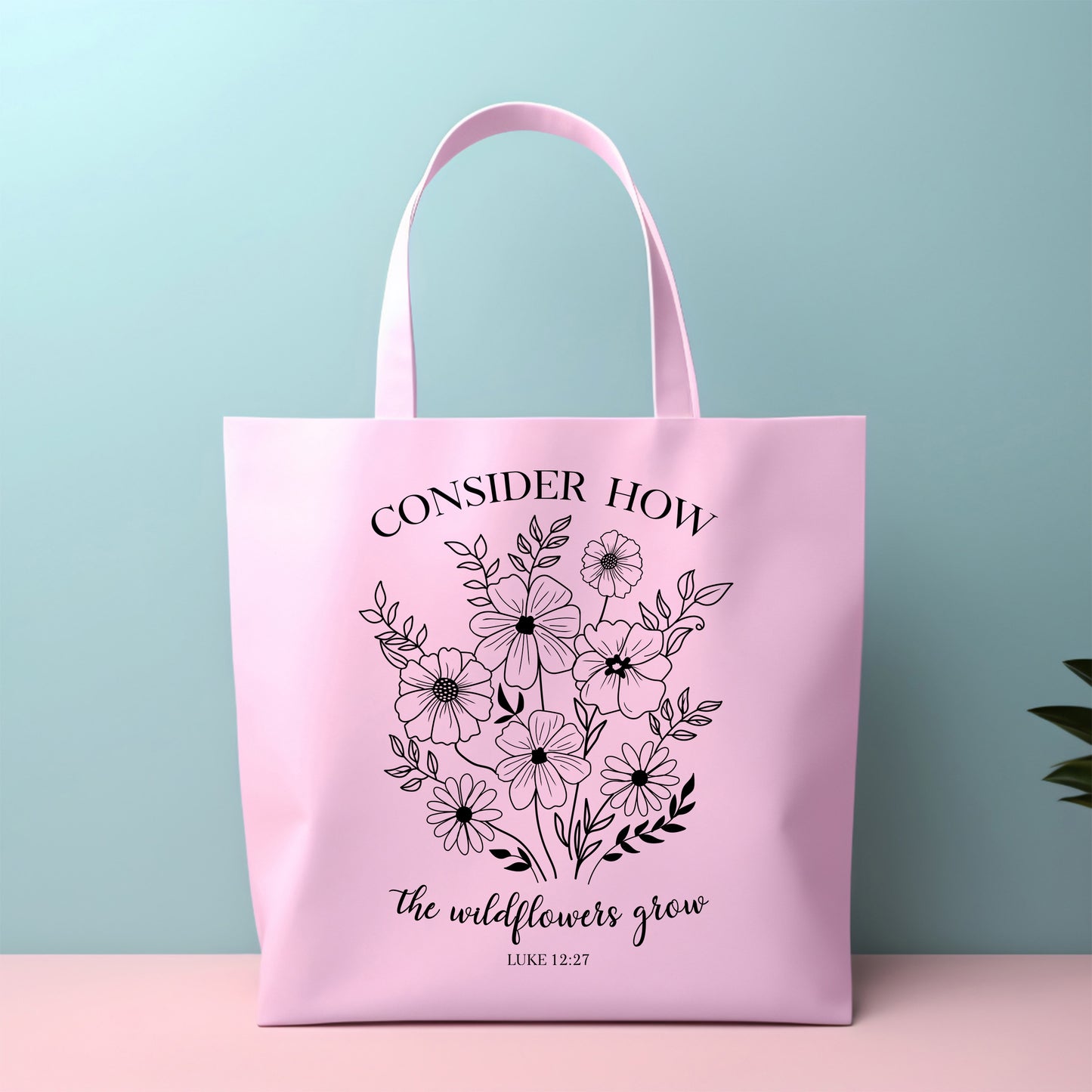 Consider How the Wildflowers Grow SVG