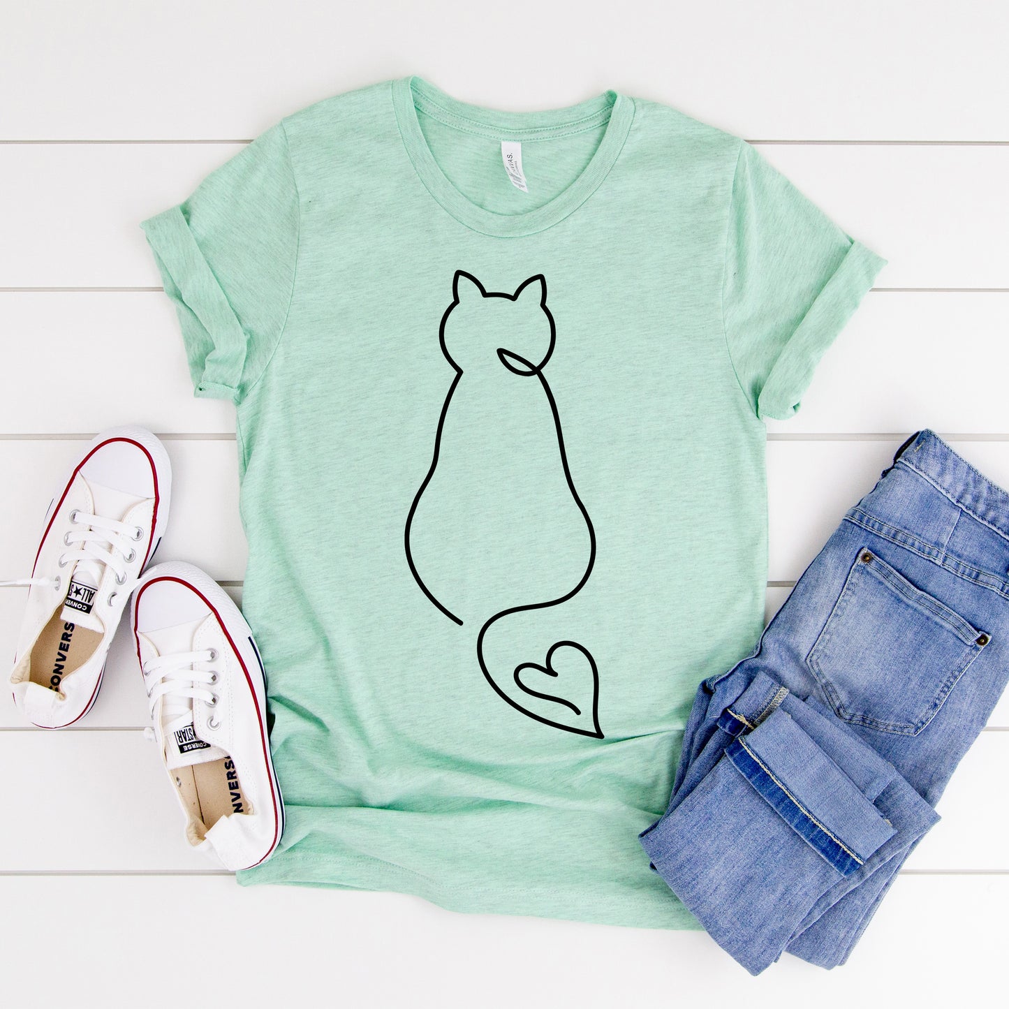 Cat Line Art SVG