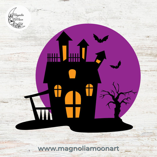 Haunted House SVG