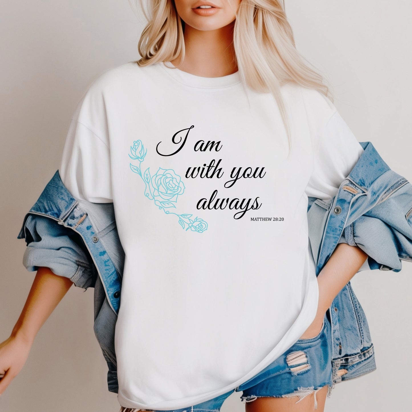 I Am With You Always SVG