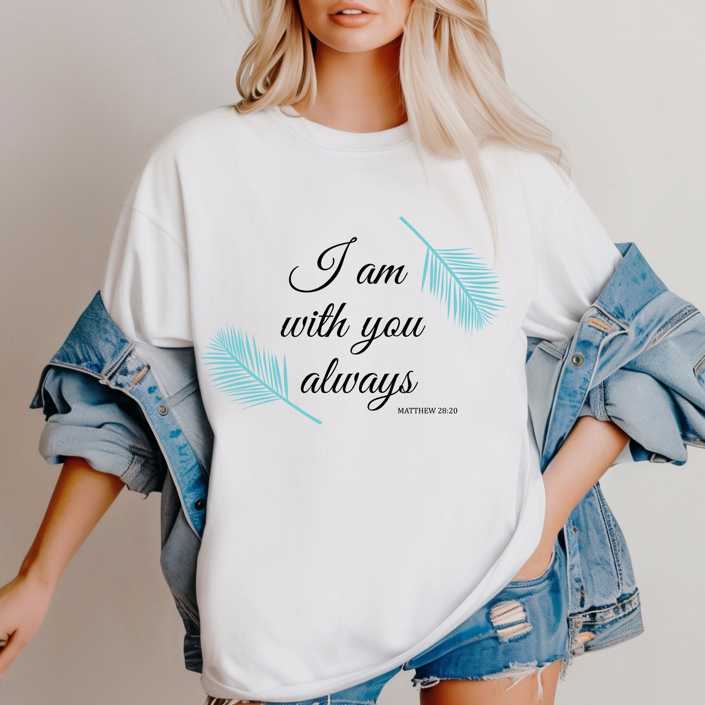 I Am With You Always SVG