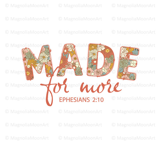Made for More PNG