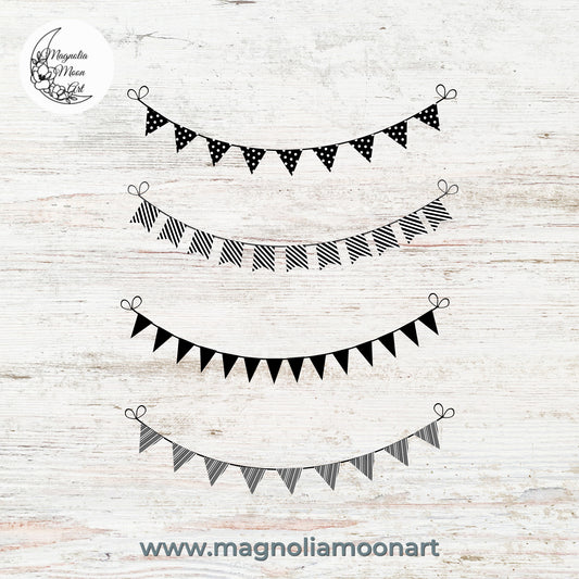 Bunting Banner Bundle SVG