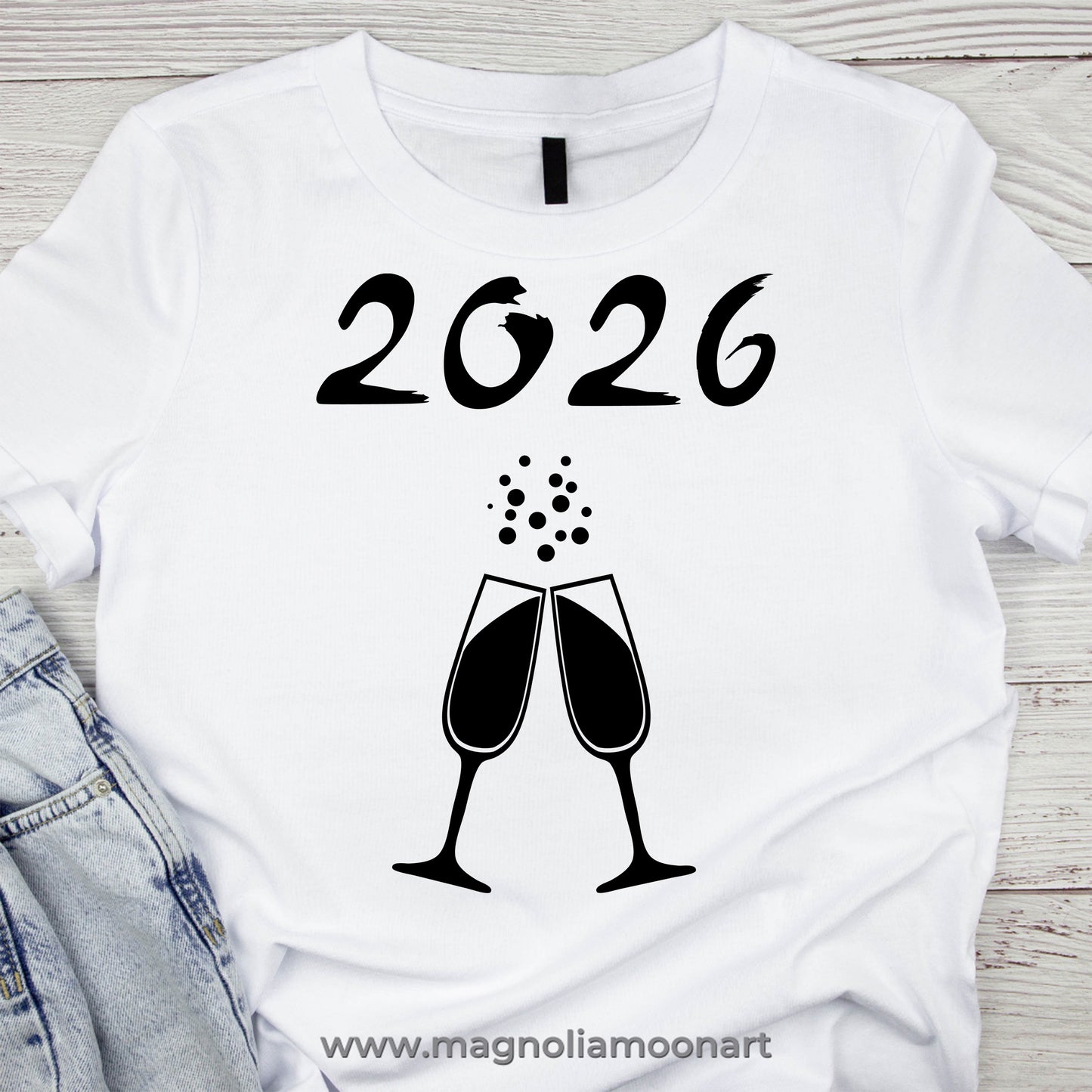 New Year 2026 SVG