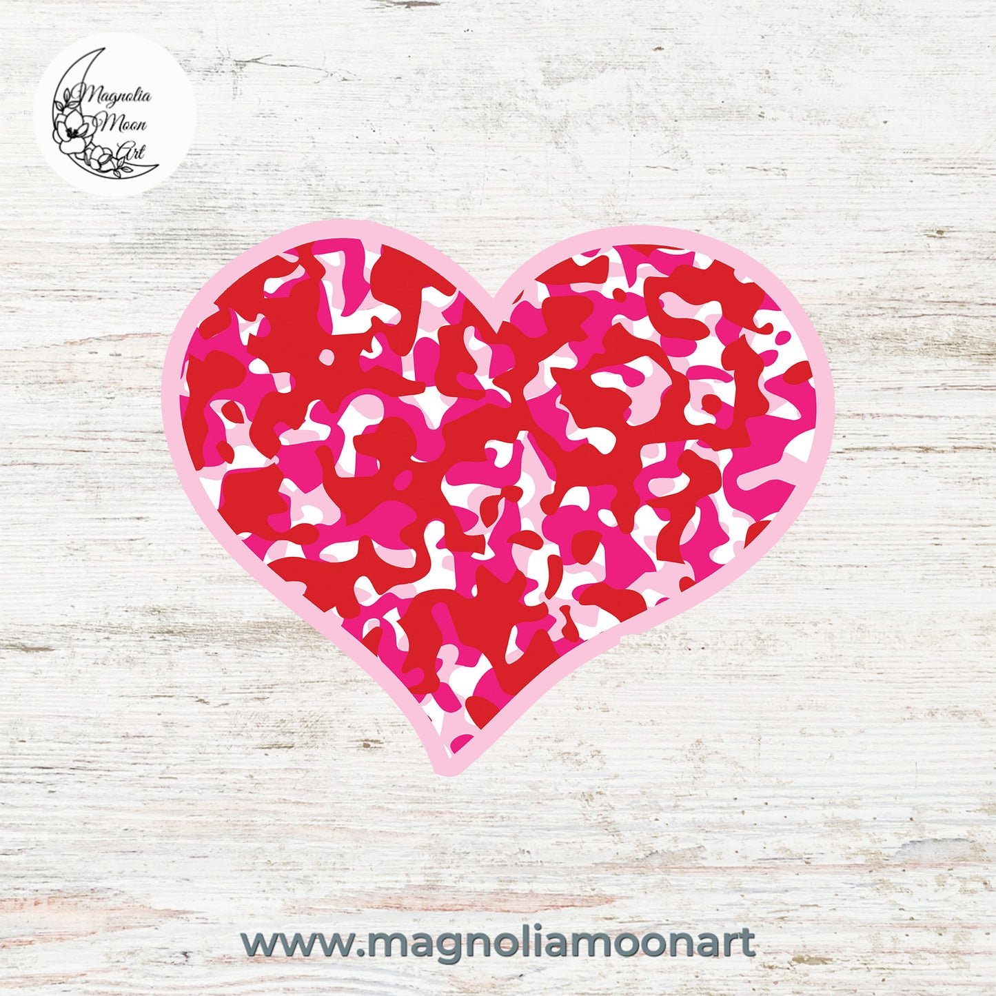 Camo Heart PNG