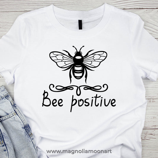 Bee Positive SVG