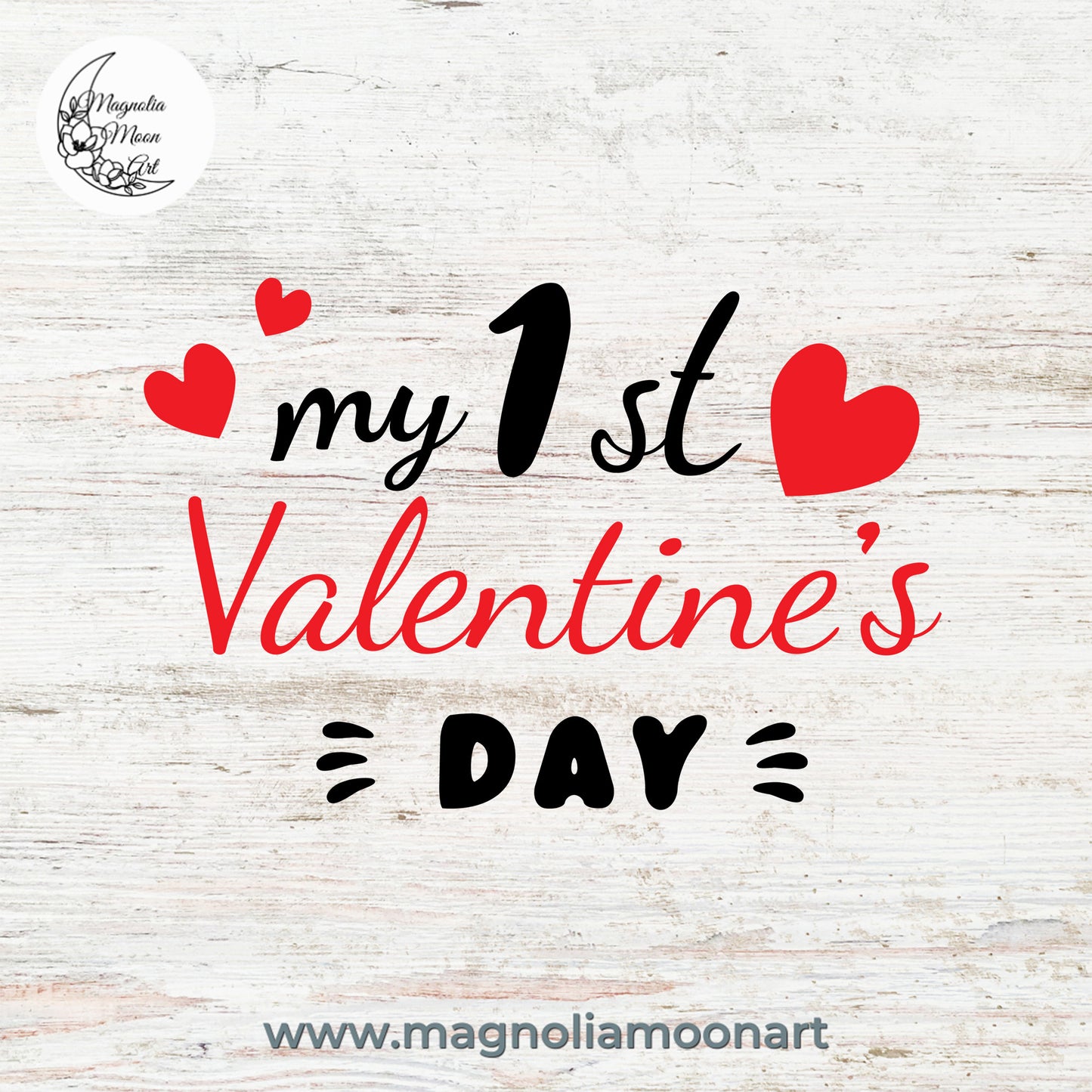 My First Valentine Day SVG