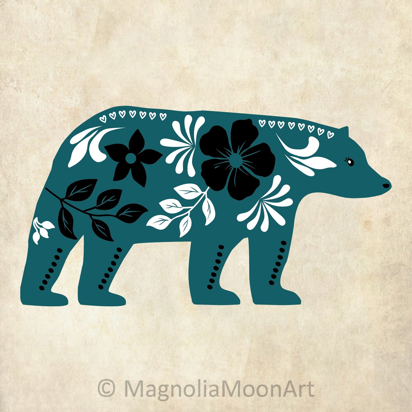 Scandinavian Bear SVG