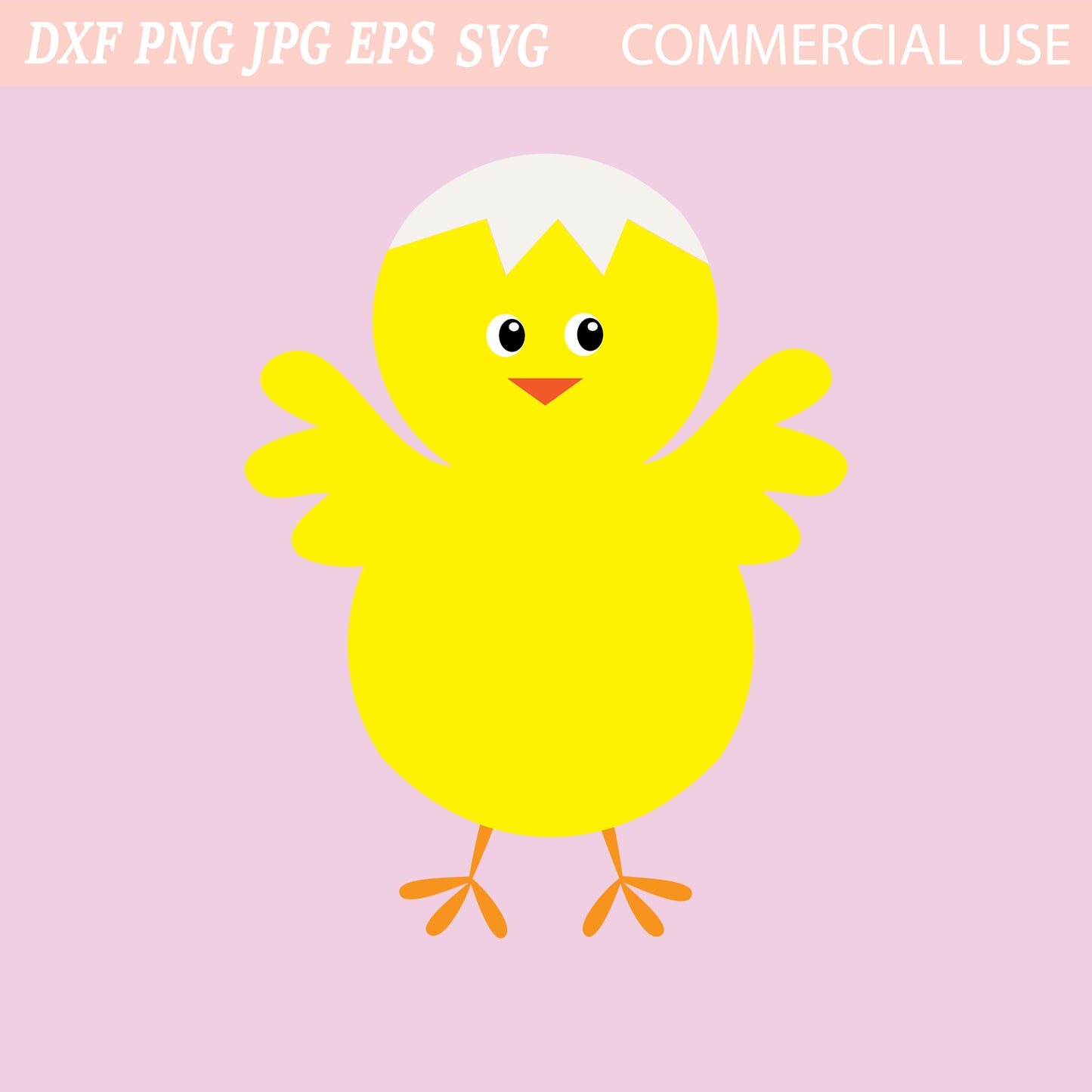 Easter Chick SVG