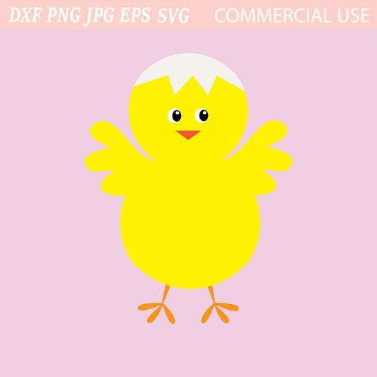 Easter Chick SVG