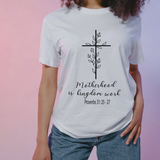 Motherhood is Kingdom work SVG