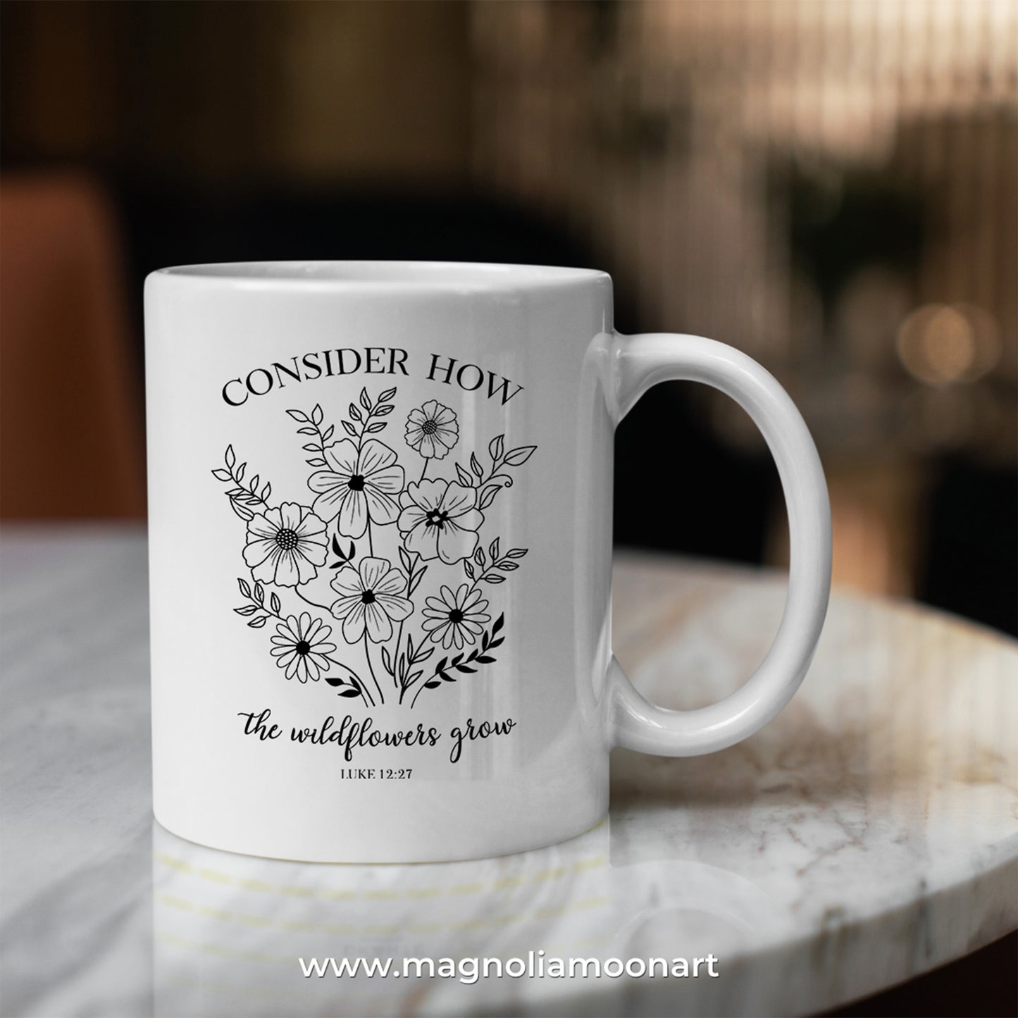 Consider How the Wildflowers Grow SVG