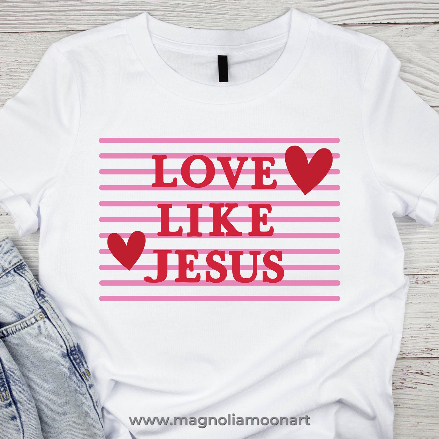 Love Like Jesus SVG