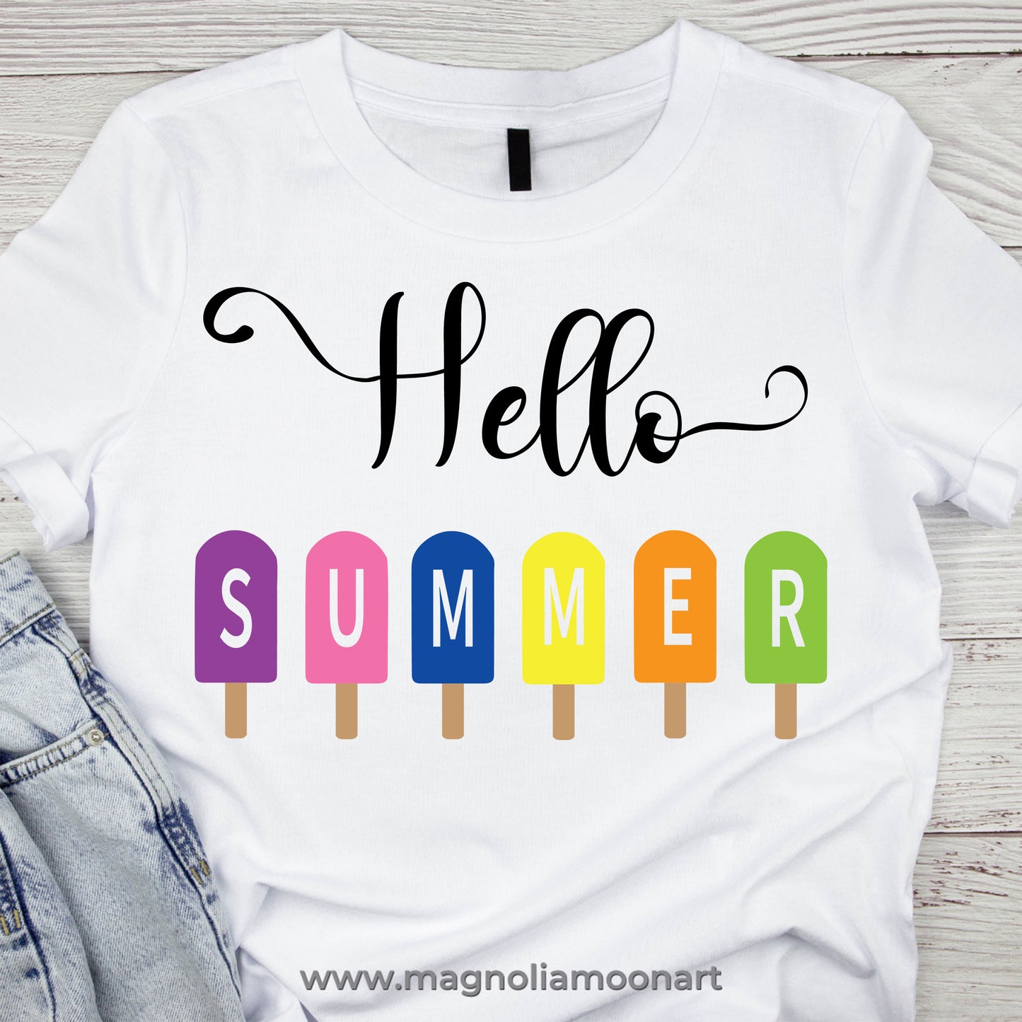 Hello Summer SVG