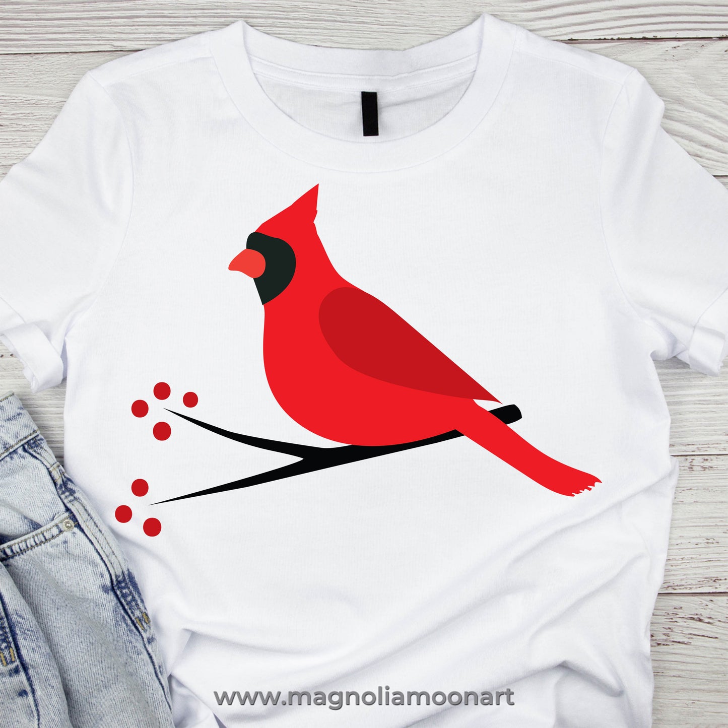 Cardinal Bird SVG