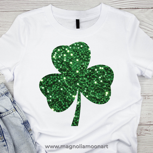 Sequin Shamrock PNG