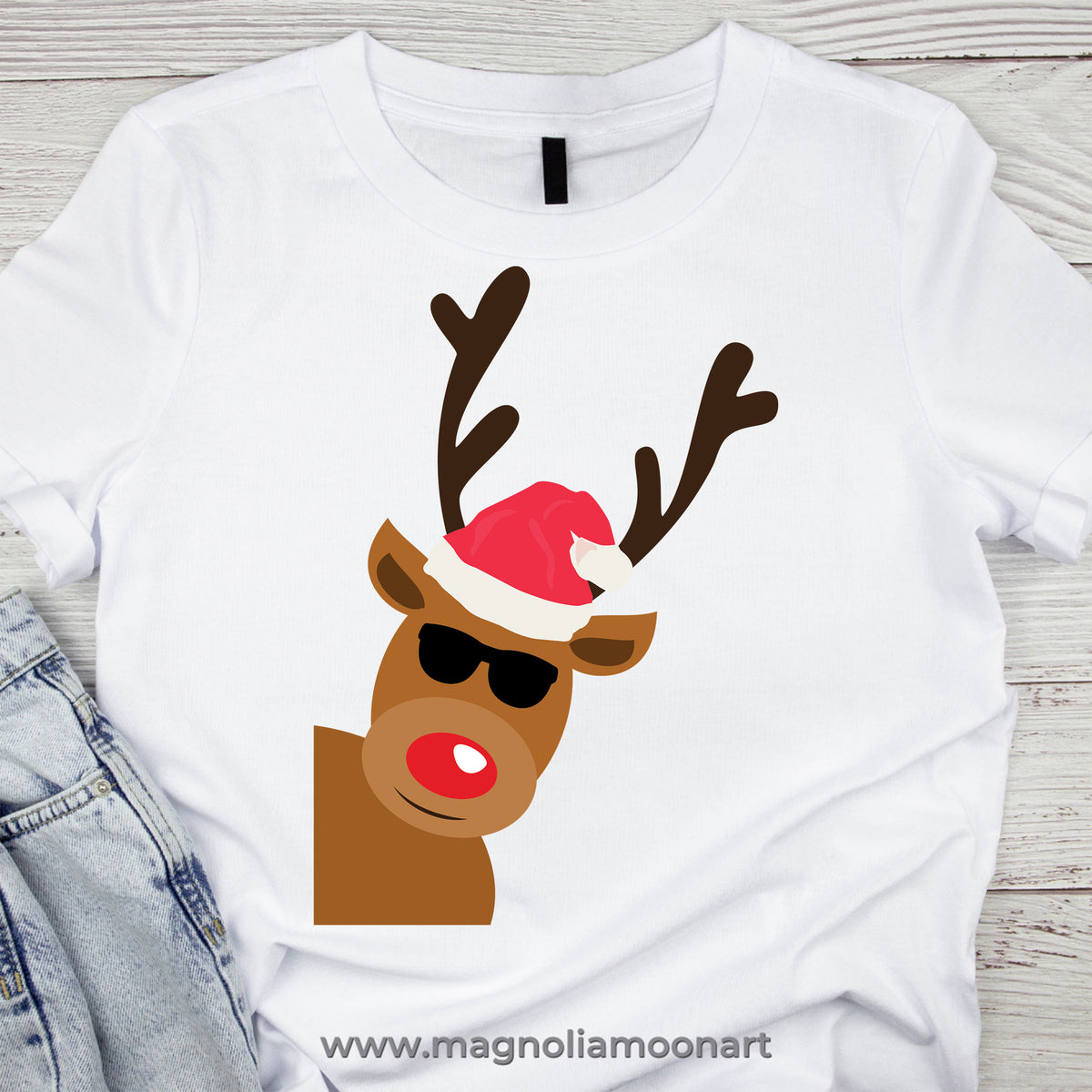 Rudolph Reindeer SVG