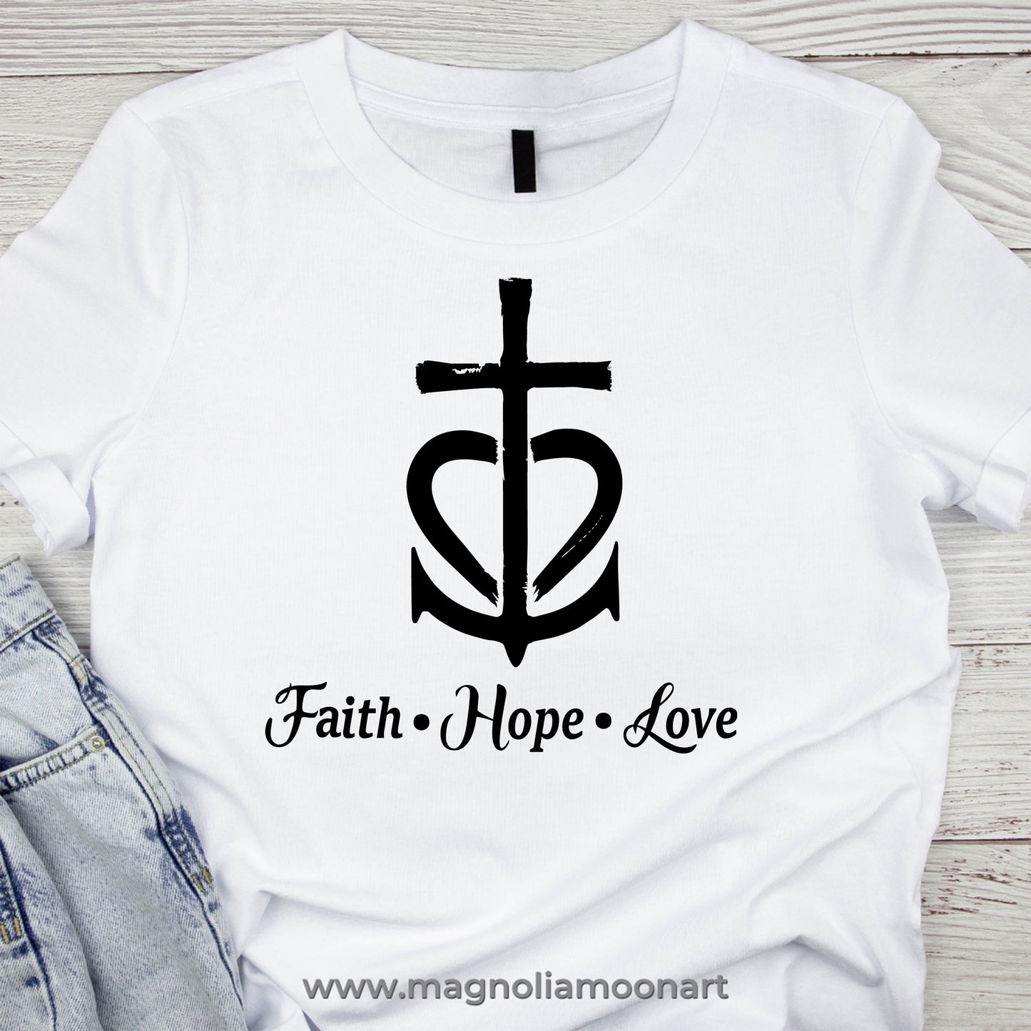 Faith Hope Love SVG
