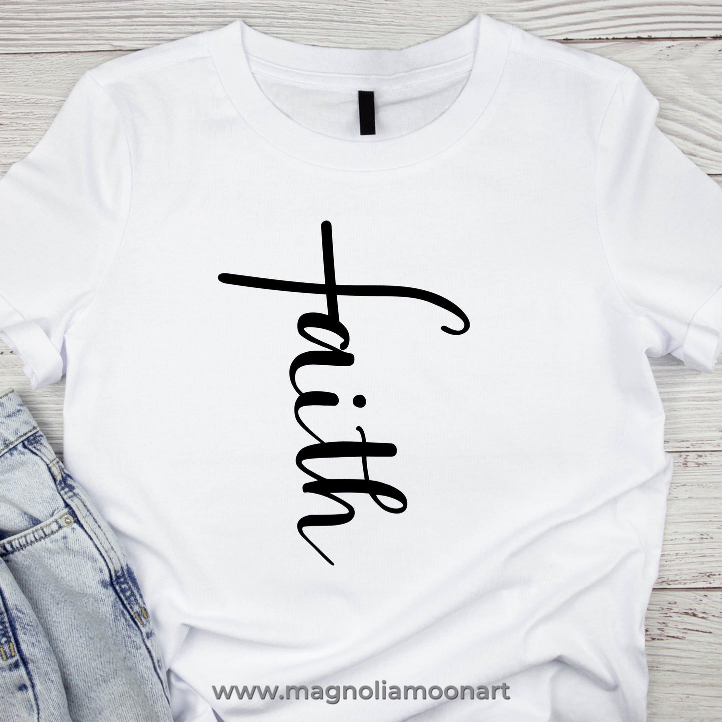 Faith Cross SVG