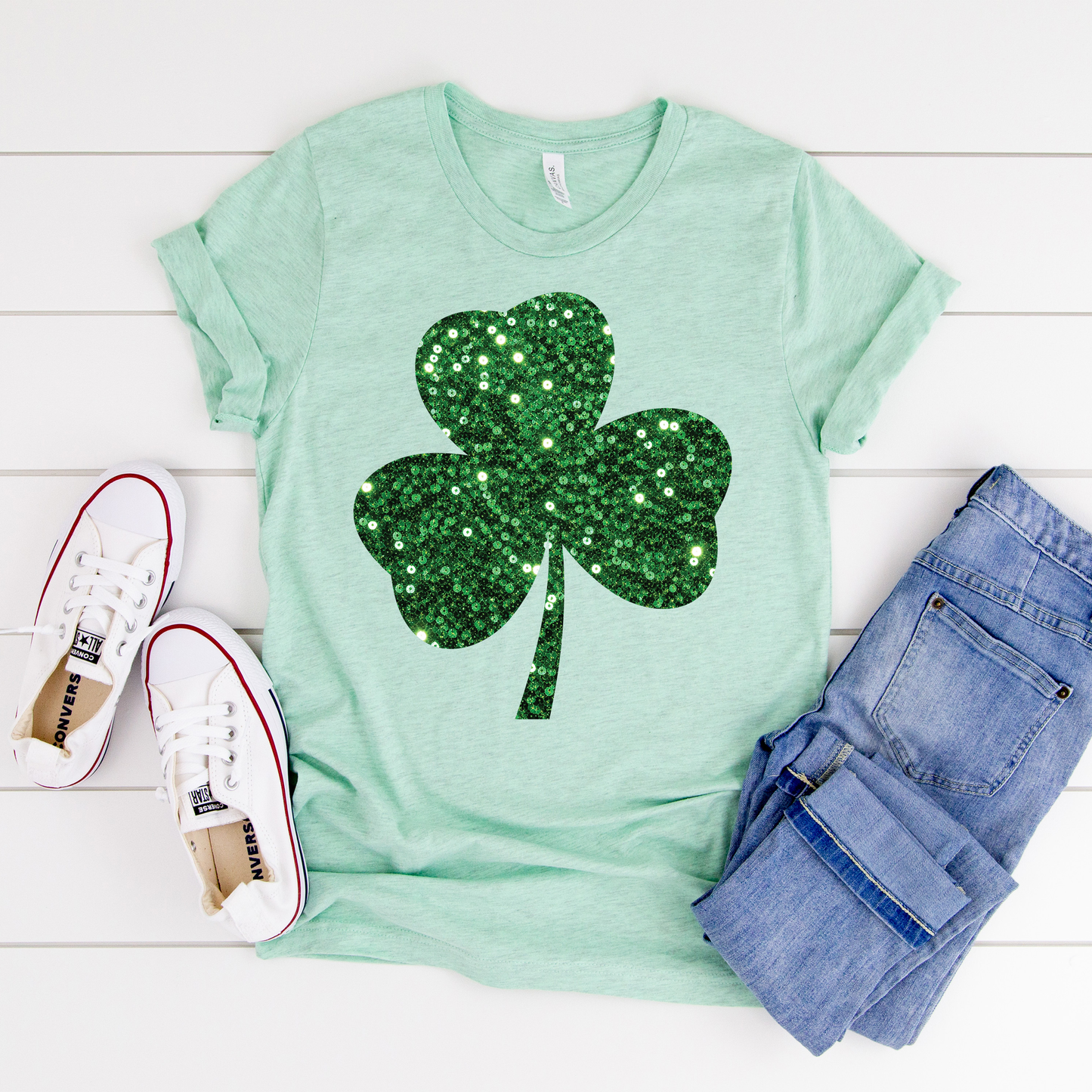 Sequin Shamrock PNG