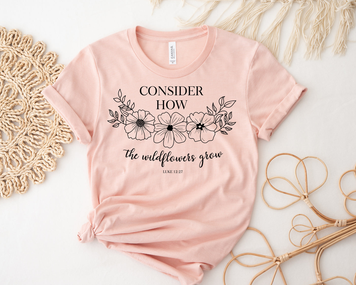 Consider How the Wildflowers Grow SVG