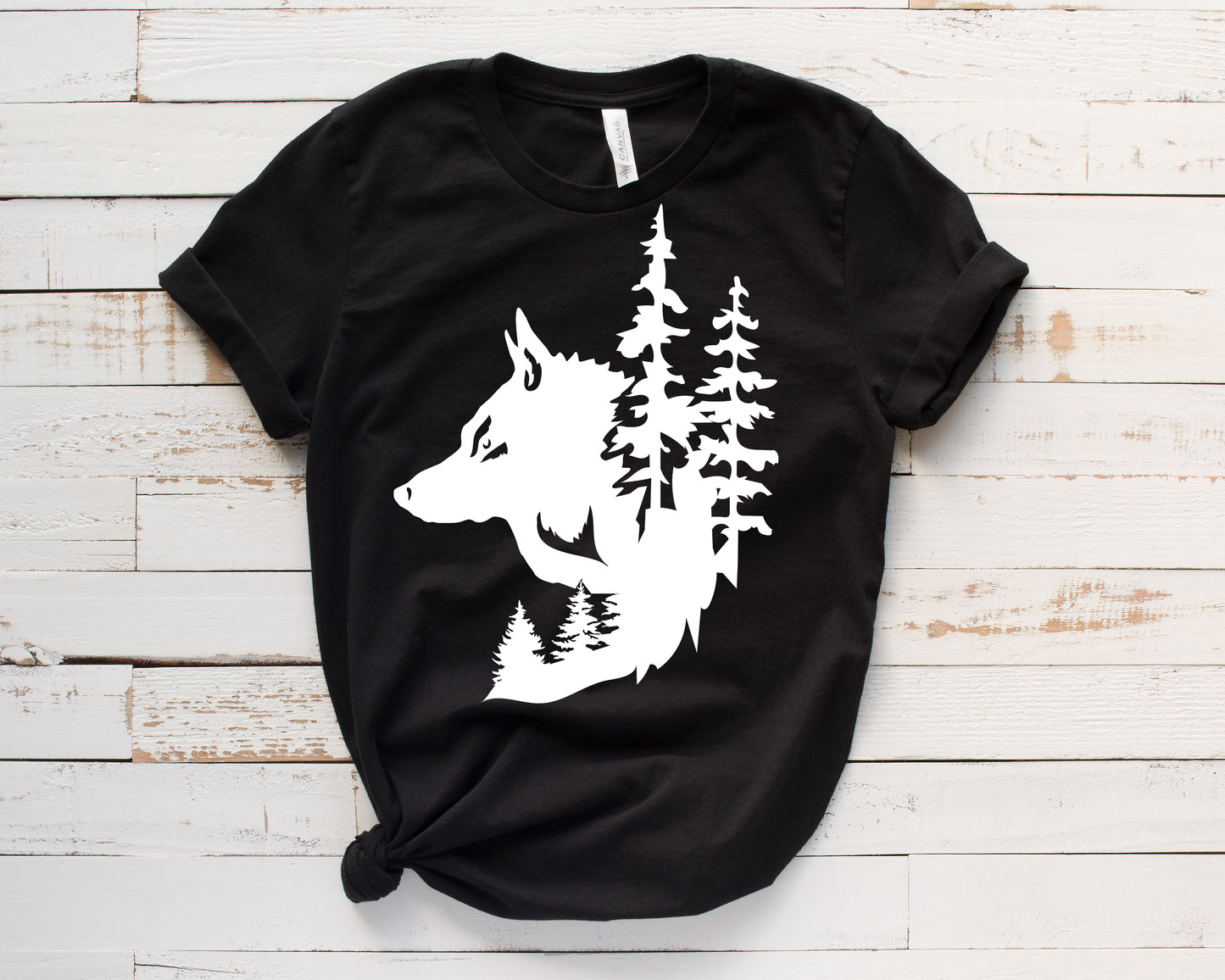 Wolf Forest Fantasy SVG