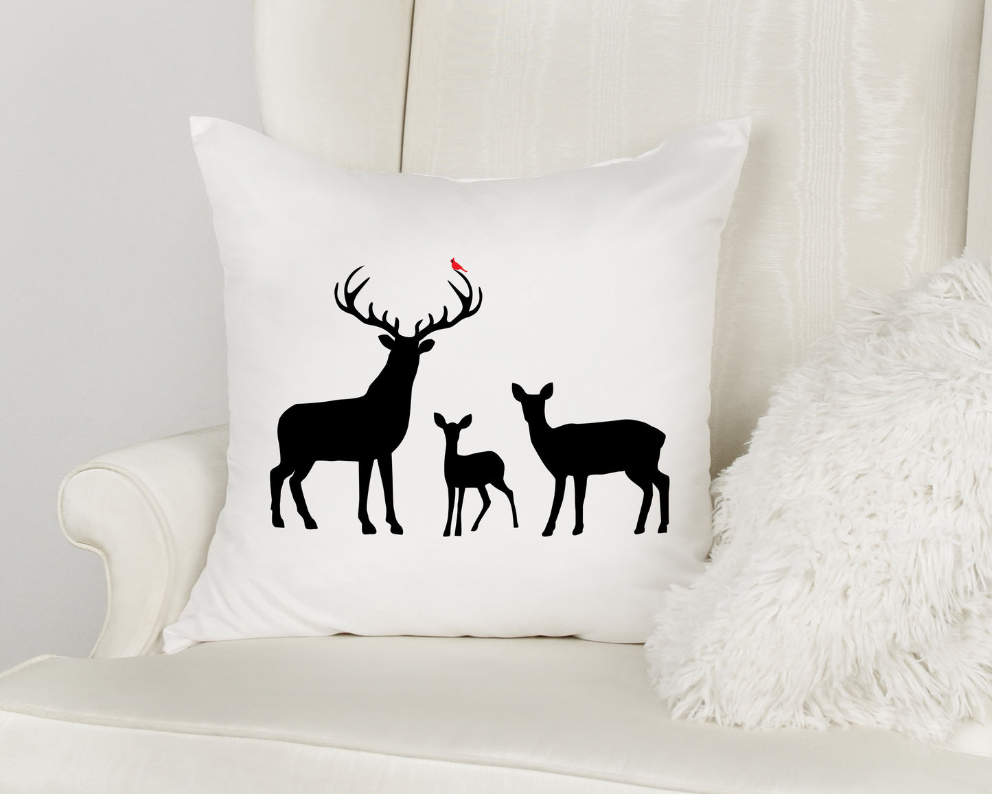 Christmas Deer Family SVG