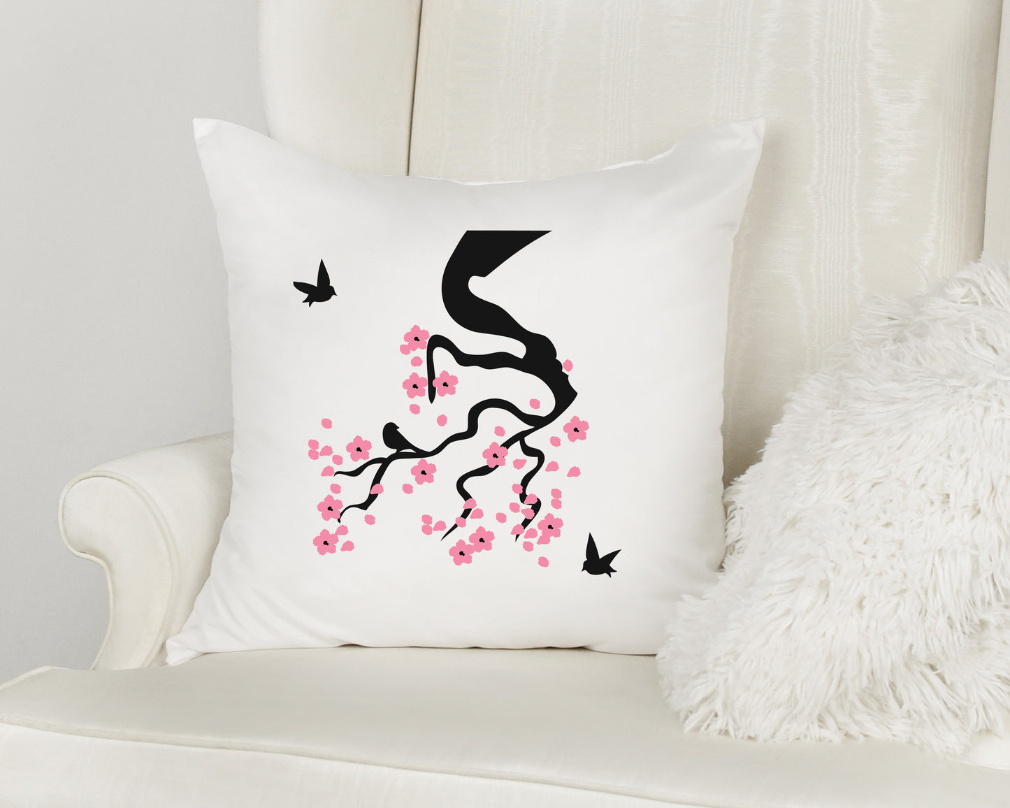 Cherry Blossom with Birds SVG
